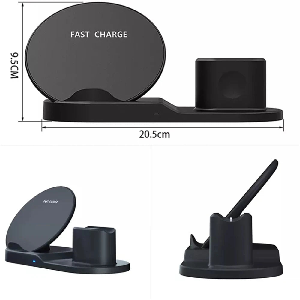 1080P HD WIFI Mini Camera Wireless Charger Camera Mobile Phone Charging Stand Camera Motion Detection Home Security Nanny Camera Spy-shop.com