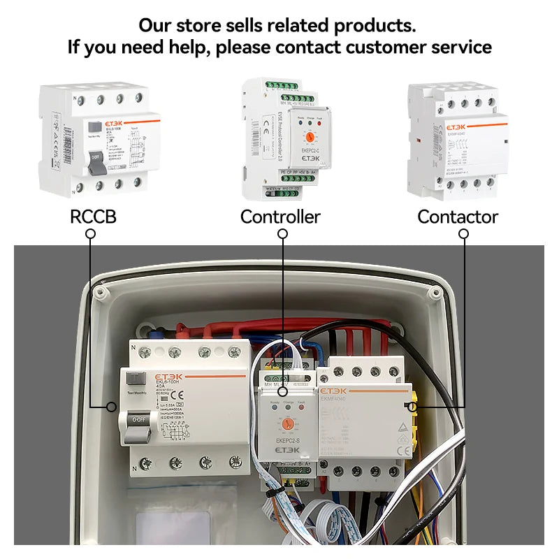 EKEPC2 EVSE Charging Controller - Socket Version