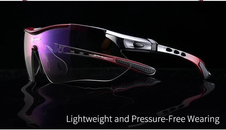 Polarized Photochromic Cycling Sunglasses with UV Protection