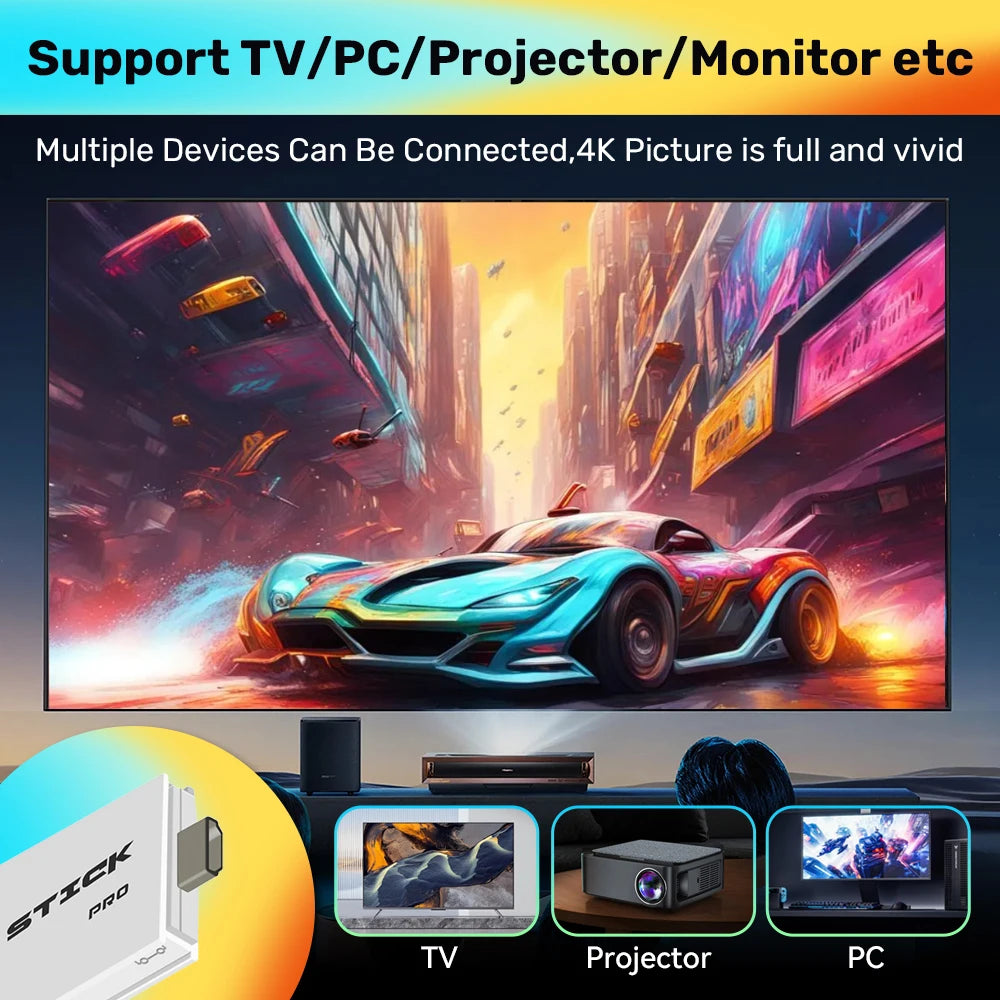 M15 Game Stick Mini TV Handheld Game Console with 64GB and Retro Games