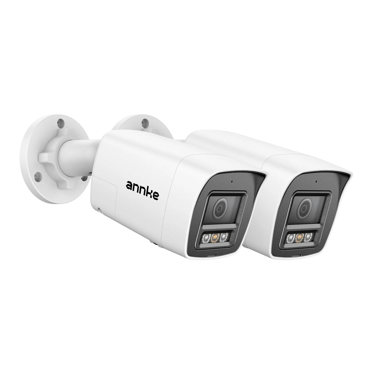 3K 5MP Outdoor IP Camera with Color Night Vision, Wide Angle, PoE, Two-Way Audio