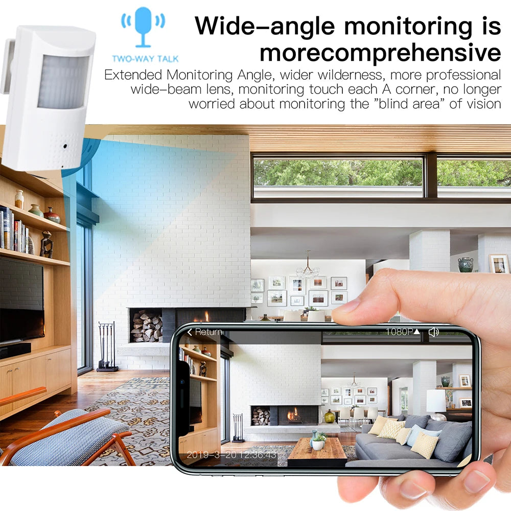 6MP WiFi Indoor IP Camera with Audio and Night Vision