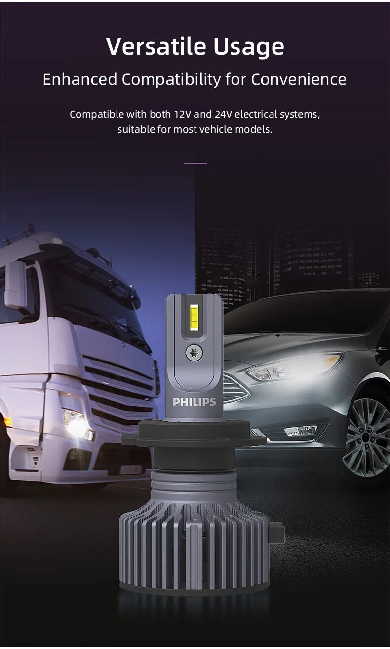 Philips LED H1 H3 H4 H7 H11 Ultinon Pro3101 12V/24V 6000K jasný biely HB3 9005 HB4 9006 HIR2 9012 auto svetlá LED lampy