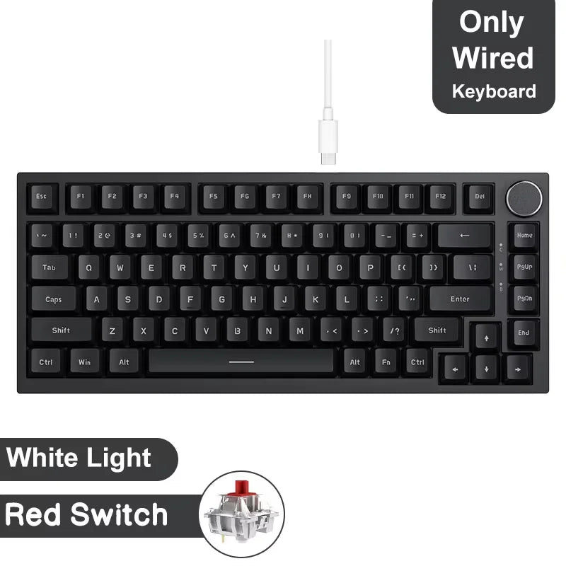 AK820 and AK820 Pro Mechanical Keyboard Options