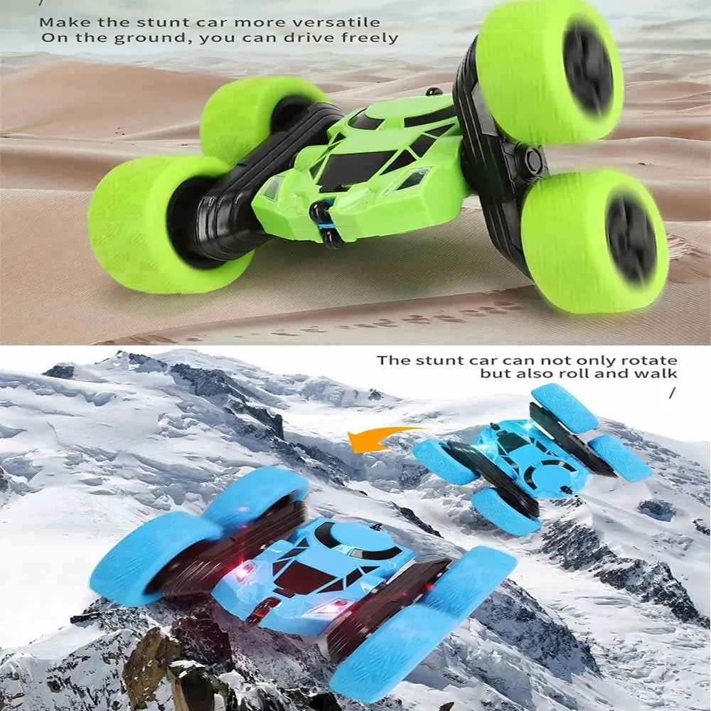 RC Stunt Car Children Double Sided Flip 2.4G Remote Control 360 Deree Rotation Off Road Drift RC Car Gifts For Kids Adults Boys 