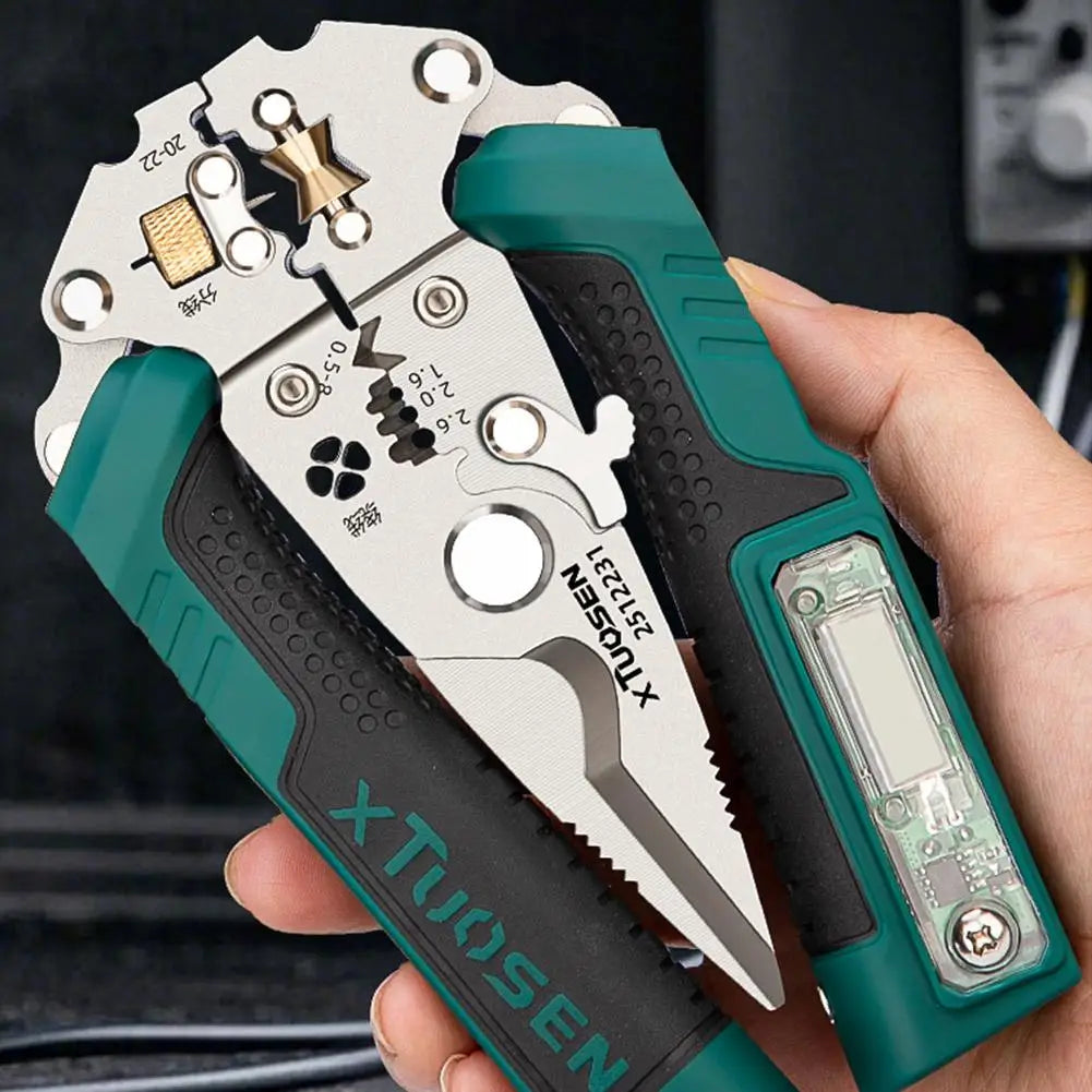 Folding Wire Stripper and Cutter Pliers - Options