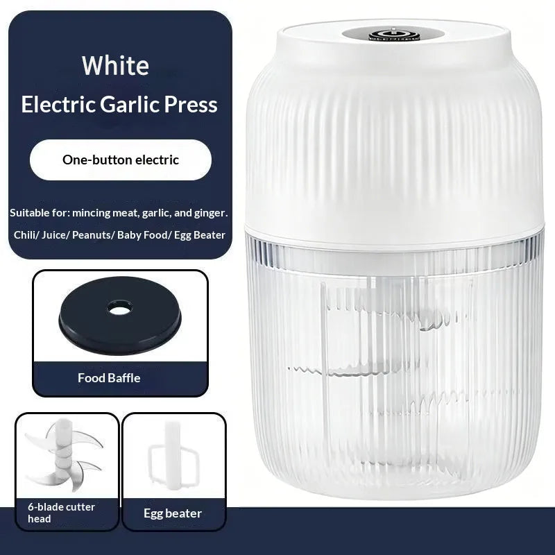 USB-Rechargeable Cordless Mini Food Chopper