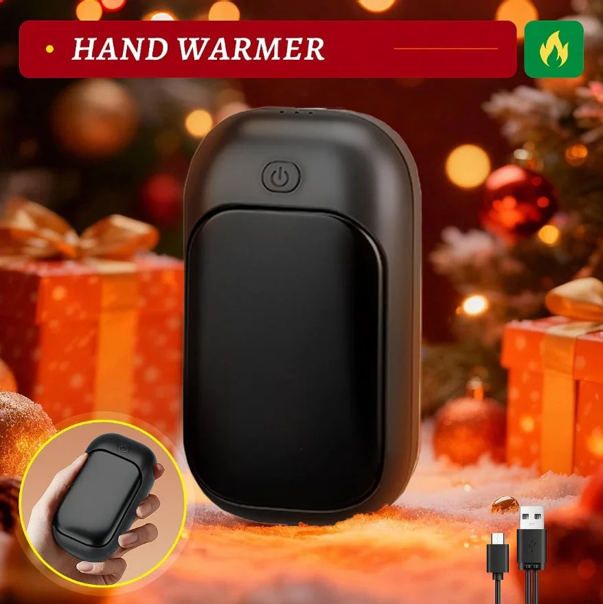 Magnetic Rechargeable Hand Warmer 2-Piece Set