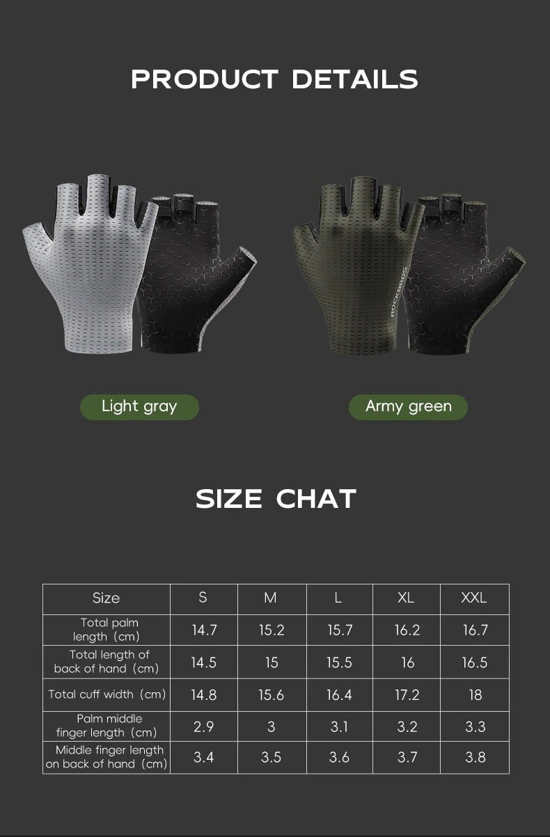Half Finger Cycling Gloves for Summer MTB Riding