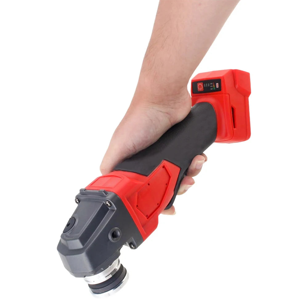 125mm Brushless Electric Angle Grinder 3 Gears Cordless Grinder Cutting Machine Power Tool For Milwaukee 18V Battery Pin
