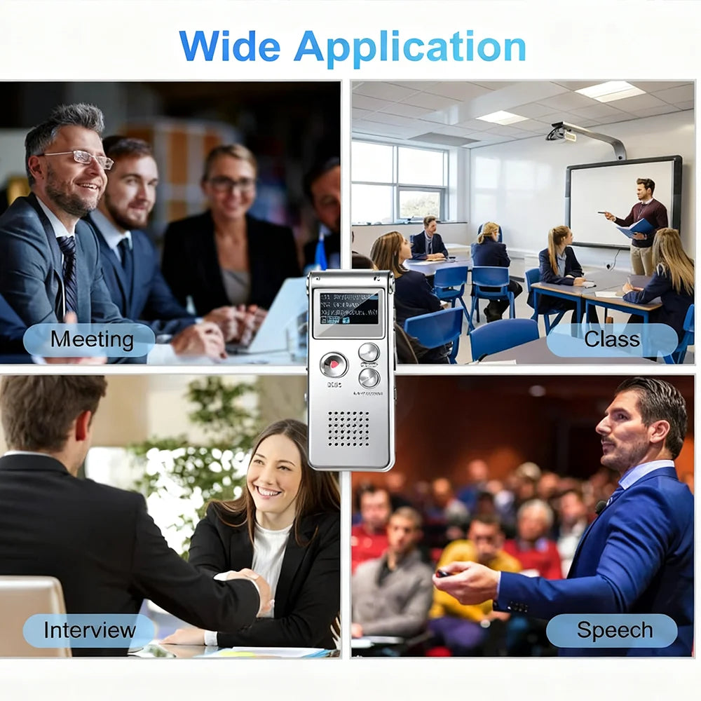 N288 8GB Voice Recorder with Playback