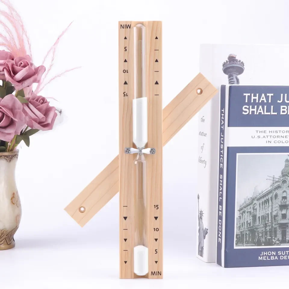 Wooden Rotating Sauna Sand Timer