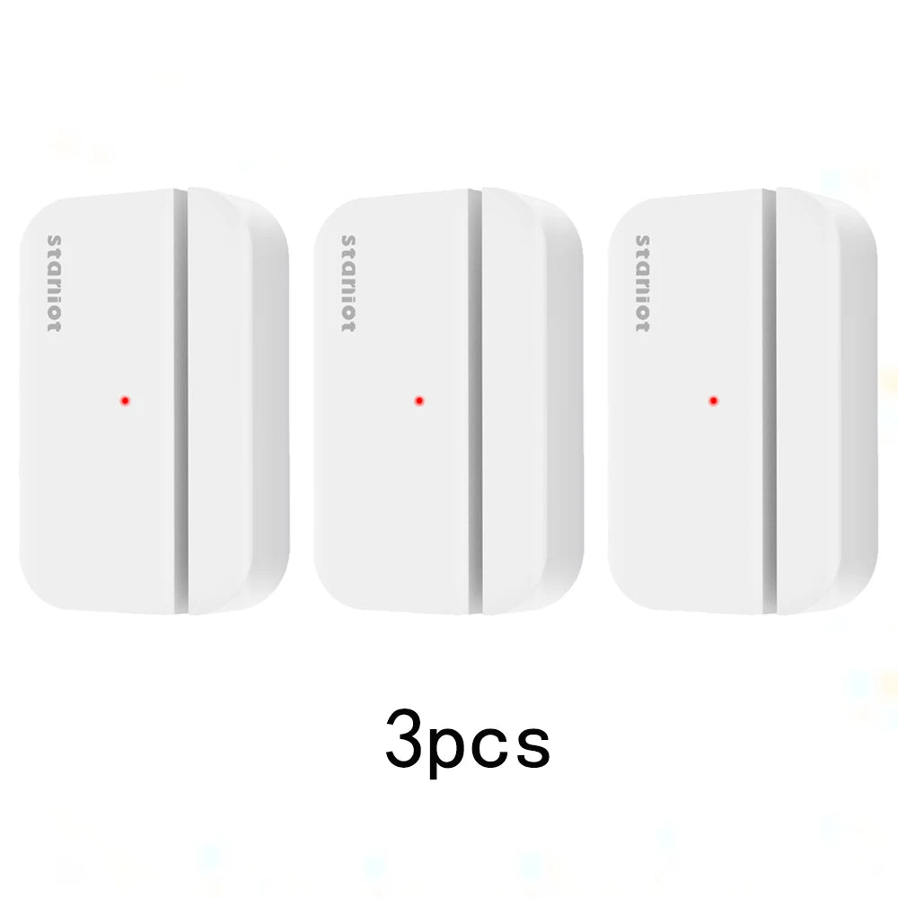 Staniot Smart Home Door Sensor 5-Year Battery Life Entry Sensor Wireless Door Window Detectors Works With Security Alarm System