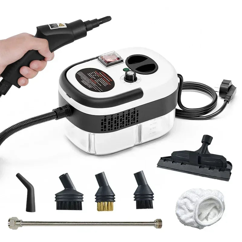 2500W Handheld Steam Cleaner for Deep Home and Car Cleaning