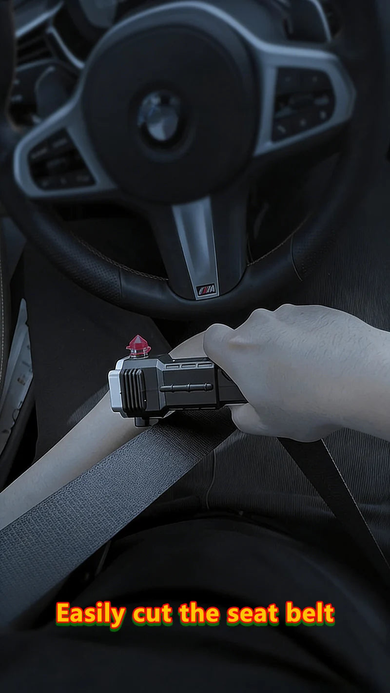 Rechargeable Vehicle Work Light with Glass Breaker