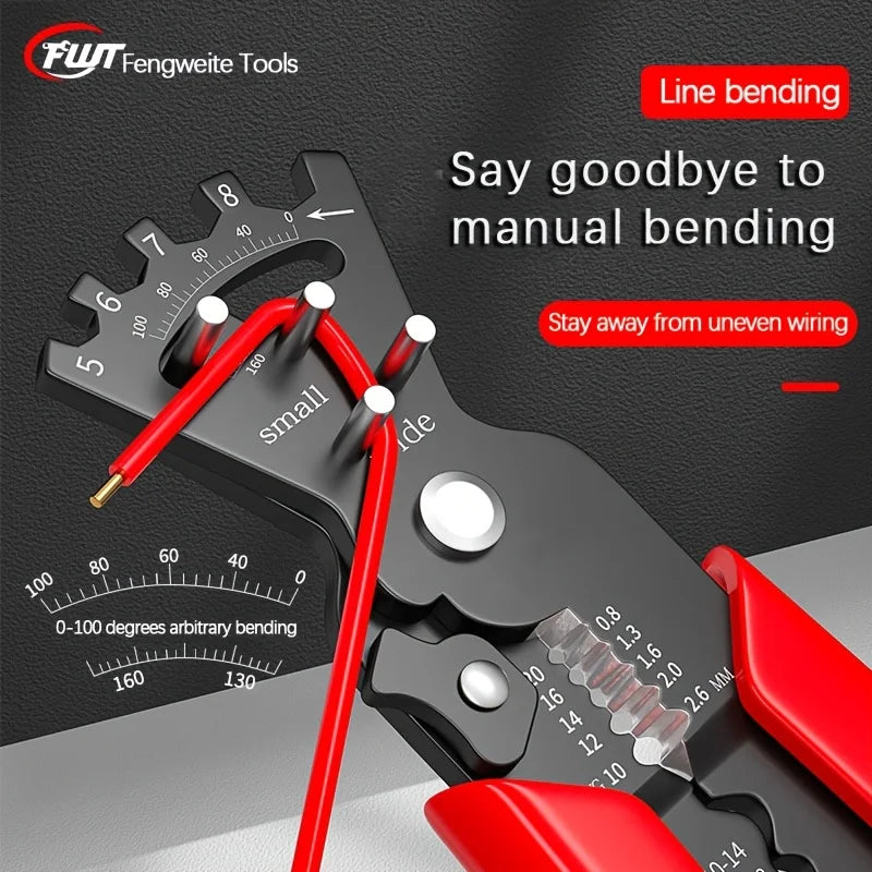 Multifunction Wire Bending and Crimping Pliers