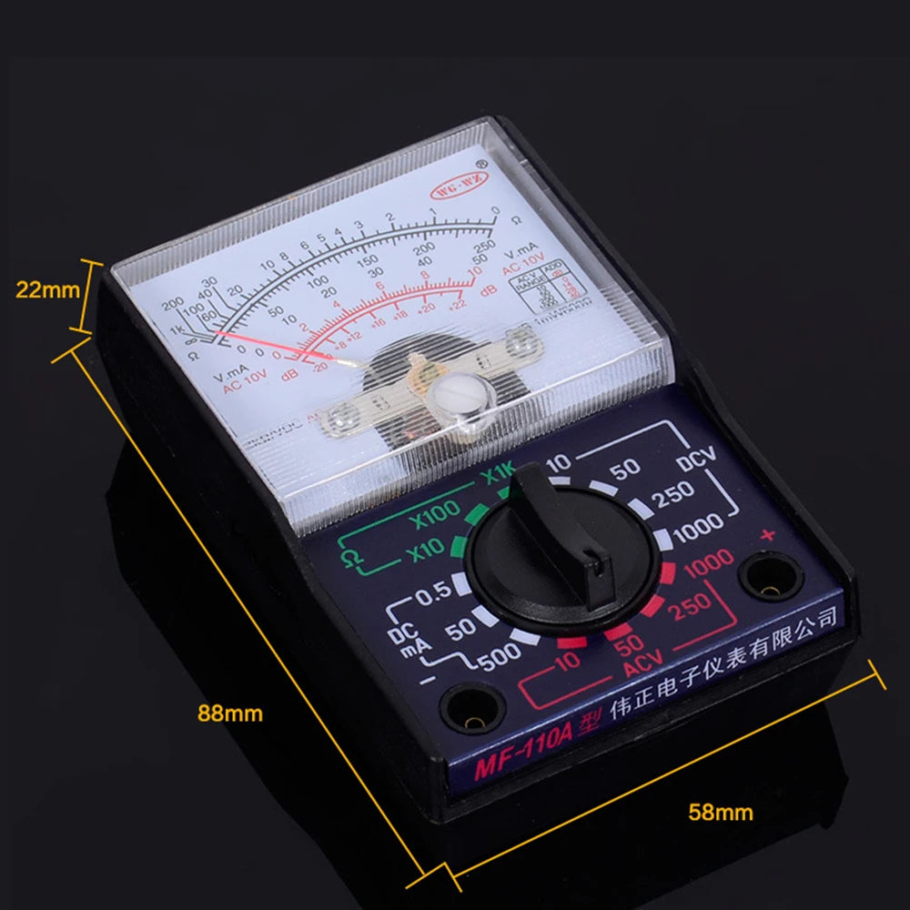 MF-110A Pocket Analog Multimeter