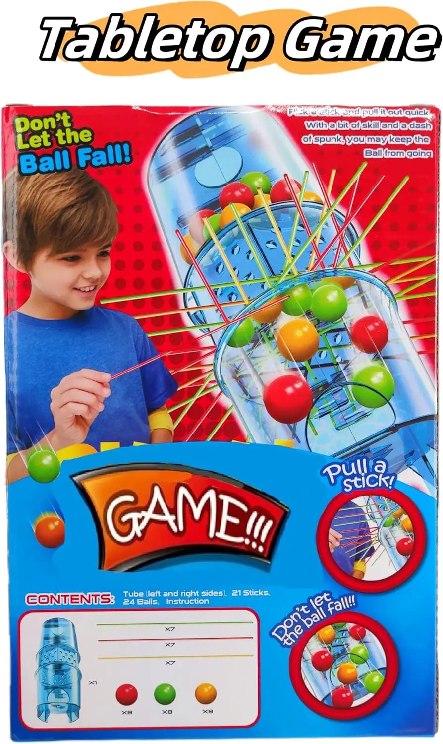 Pull-the-Sticks Ball Drop -peli 2-4 pelaajalle