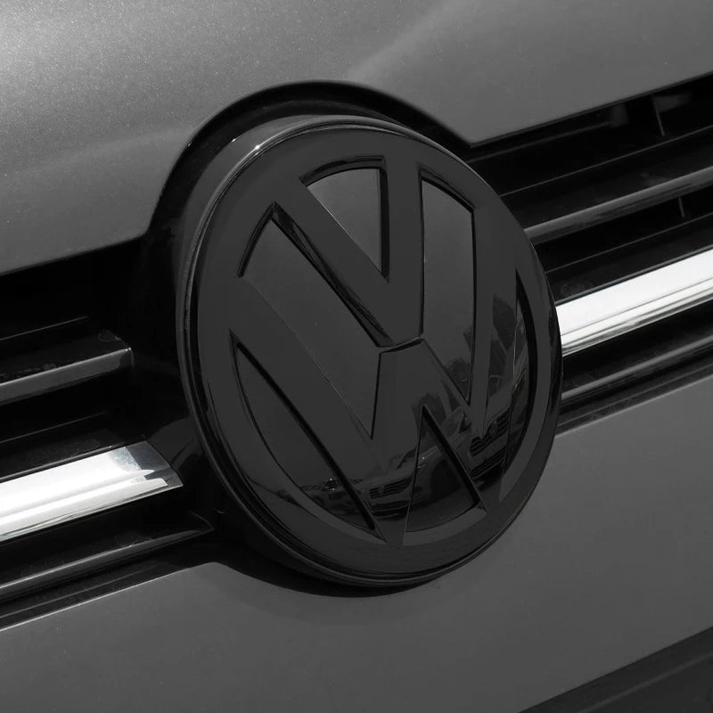 2 Stücke Chrom Auto Front Kühlergrill Ersatz Emblem &amp; Heckklappe Abzeichen Auto Emblem Für Volkswagen VW Golf 7 2014-2017