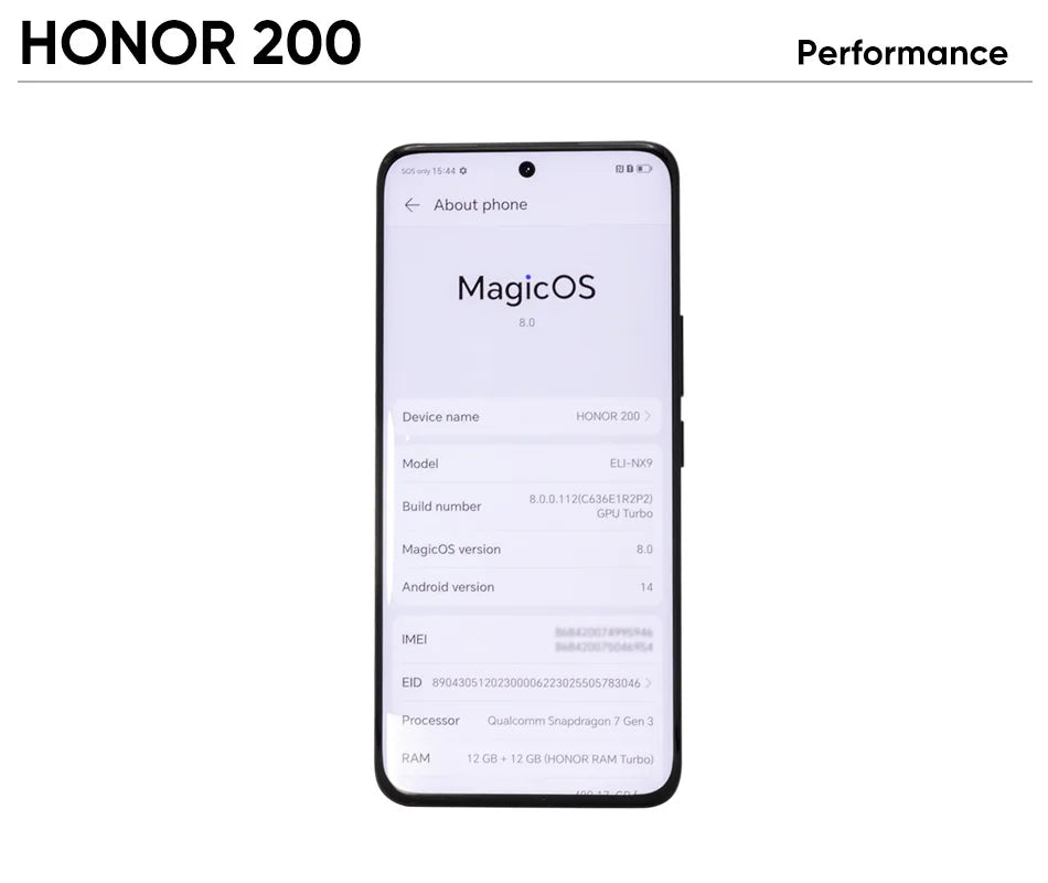 Honor 200 5G Smartphone with Snapdragon 7 Gen 3