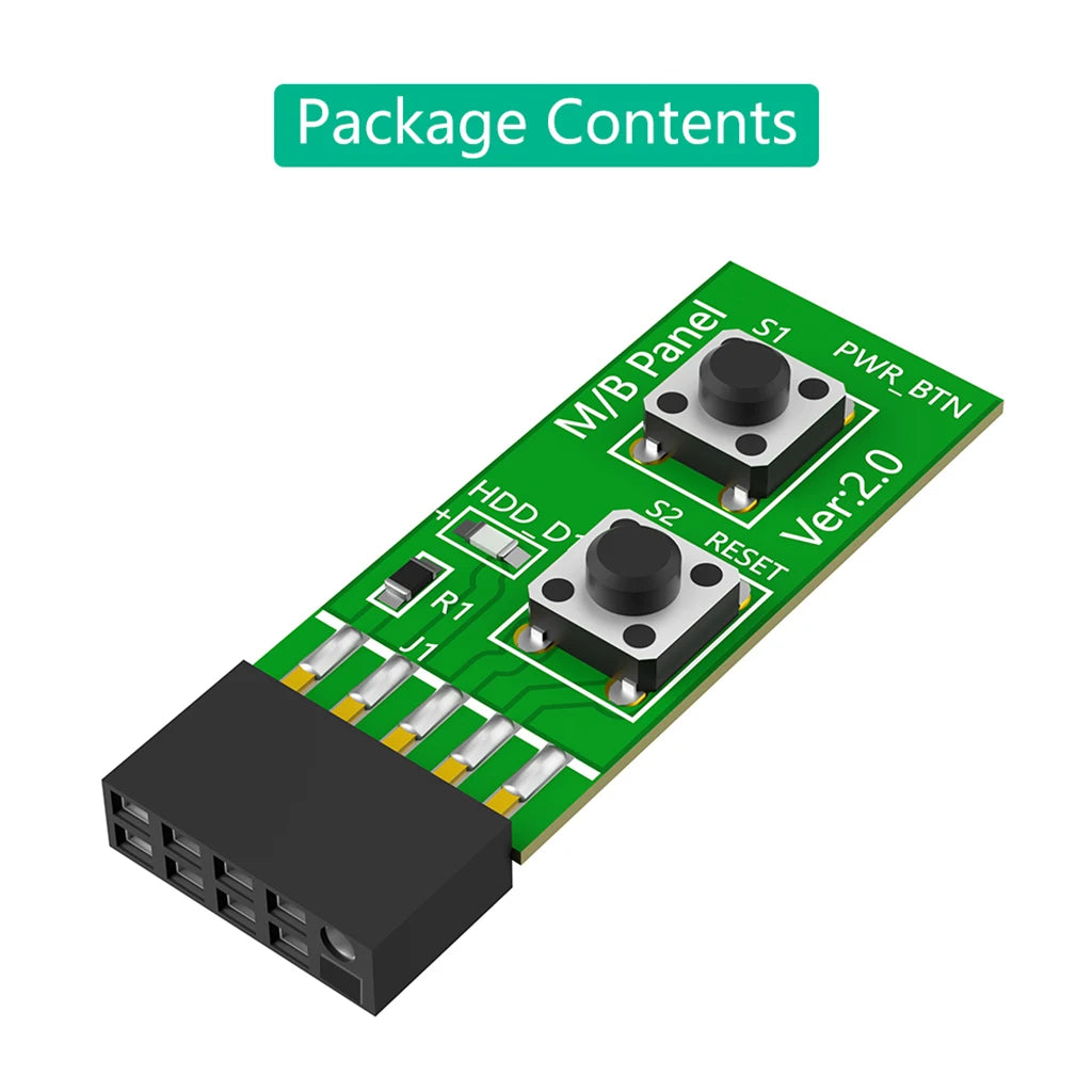 Desktop PC Power and Reset Test Switch Board