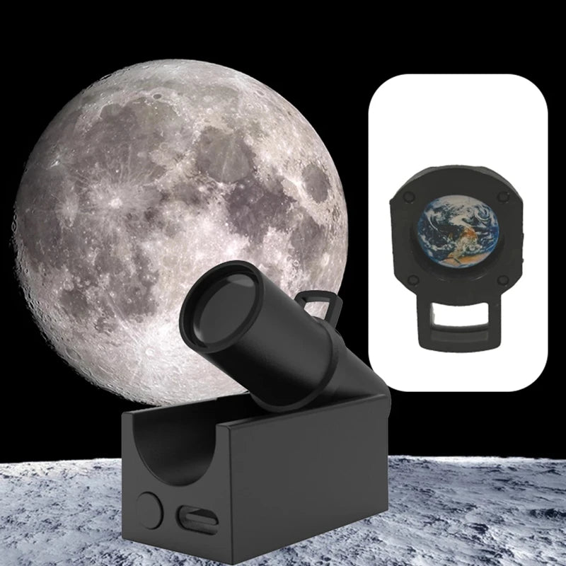 Luz noturna de projeção da Terra por USB
