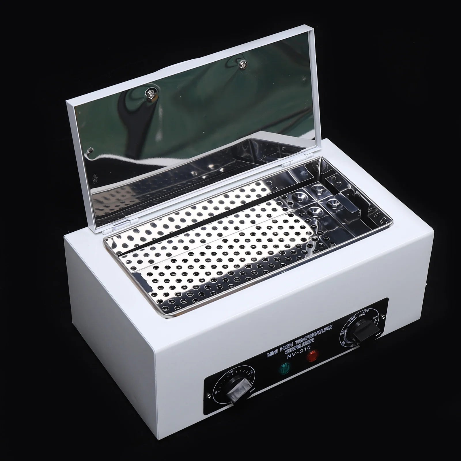 Caja esterilizadora de alta temperatura para herramientas y utensilios con temporizador