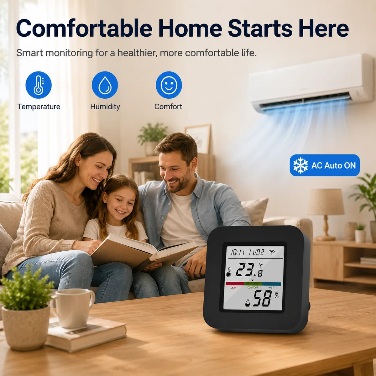 Wi-Fi Temperature and Humidity IR Controller