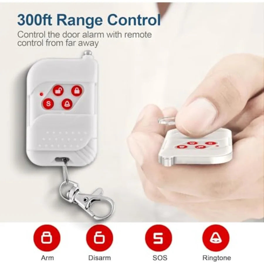 WiFi Alarm System for Shed and Garage with 120dB Alarm