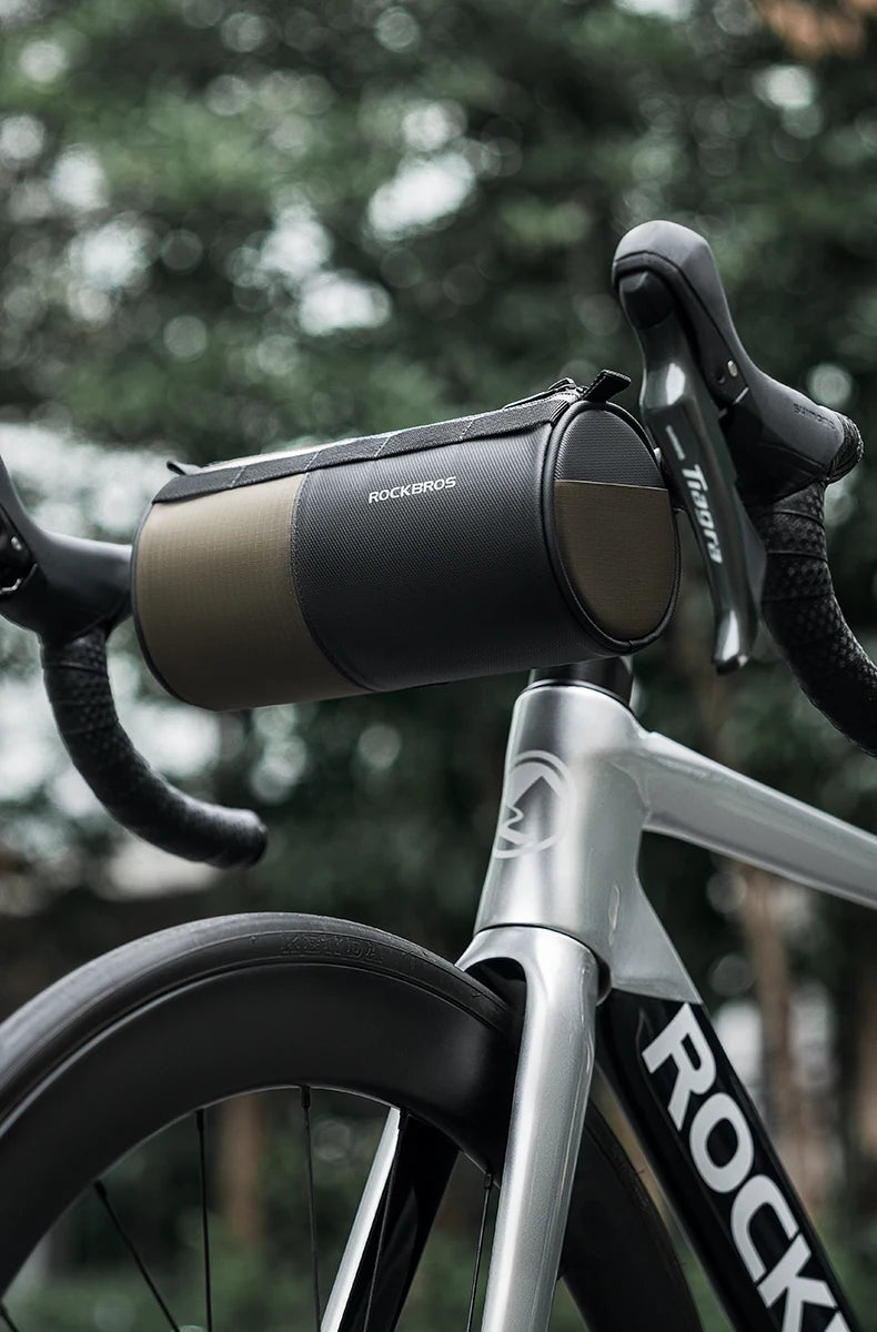 Reflective Bicycle Handlebar Bag, 1.7L Rainproof Front Bag