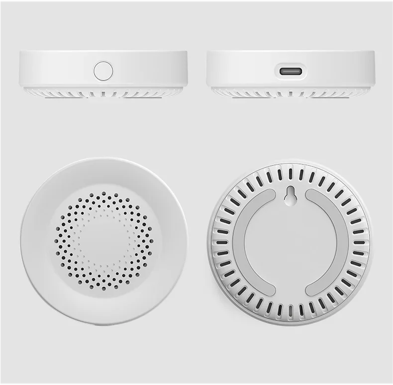 Tuya Zigbee Siren Alarm For Smart Home Security 100db Speaker Works With Alexa Yandex Alice Require Tuya Zigbee Hub. 