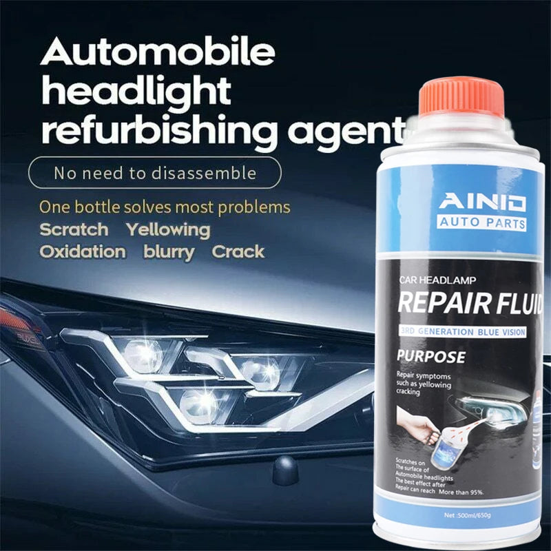 Car headlight repair tool heating Cup Car headlight Care Tool  800ML Car Headlight Polishing Liquid Polymer Car Repair Products 