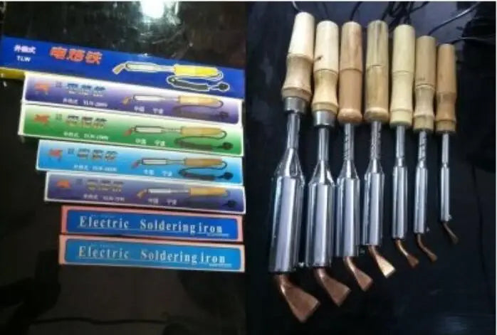 220V Chisel-Tip Soldering Iron, 30–500W Options