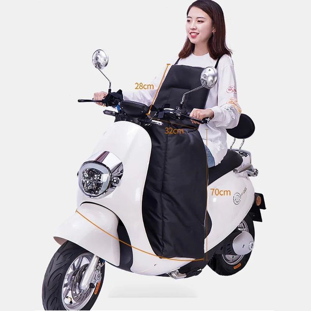 Scooter Leg Cover, Pictured Winter Options