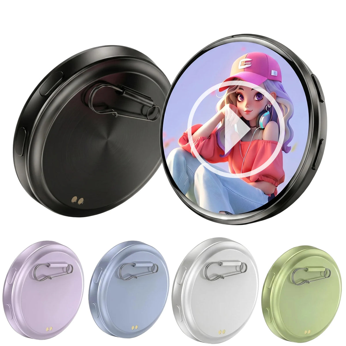 E-Badge Electronic Display Badge - Colour Options