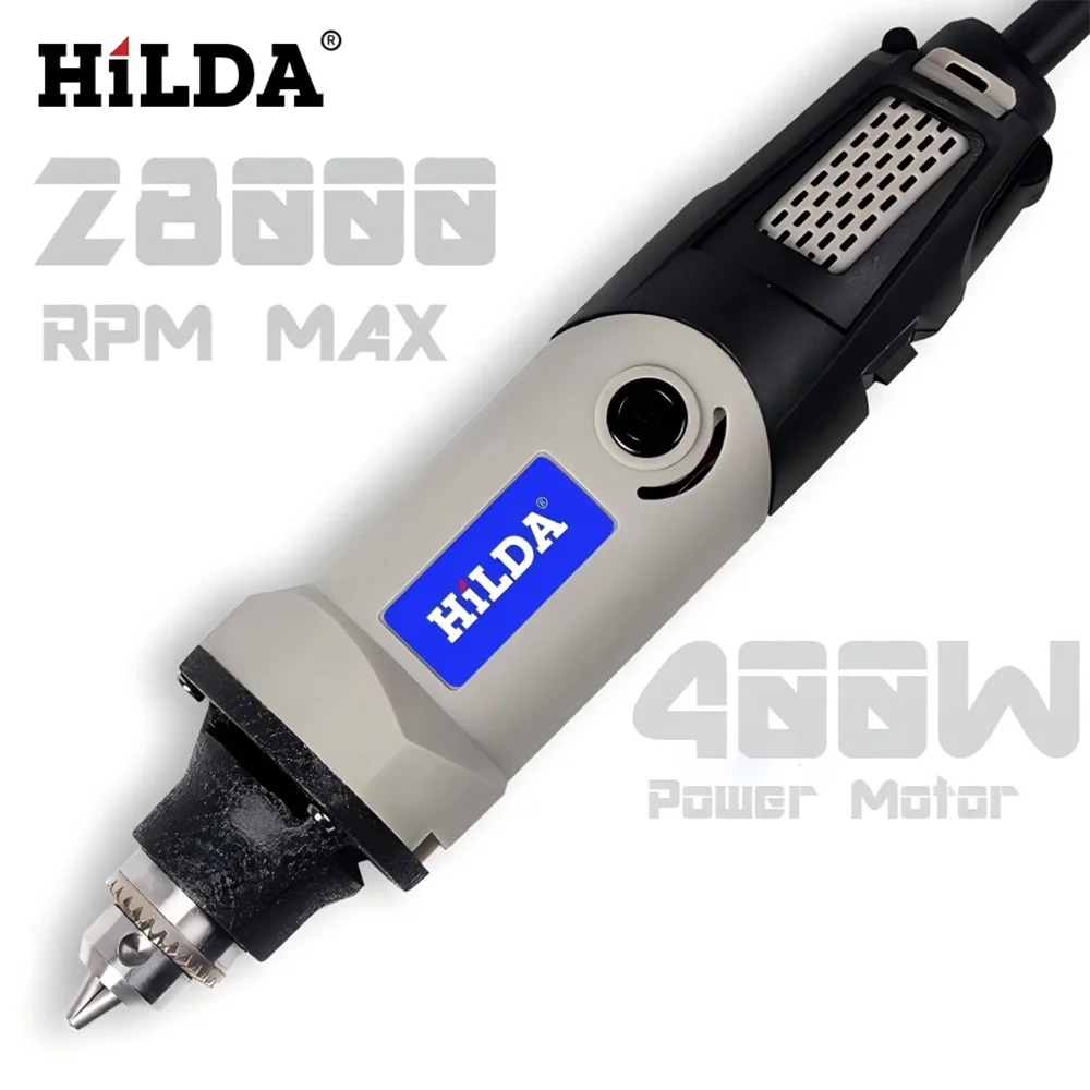 400W Rotary Tool with 6-Speed Variable Control