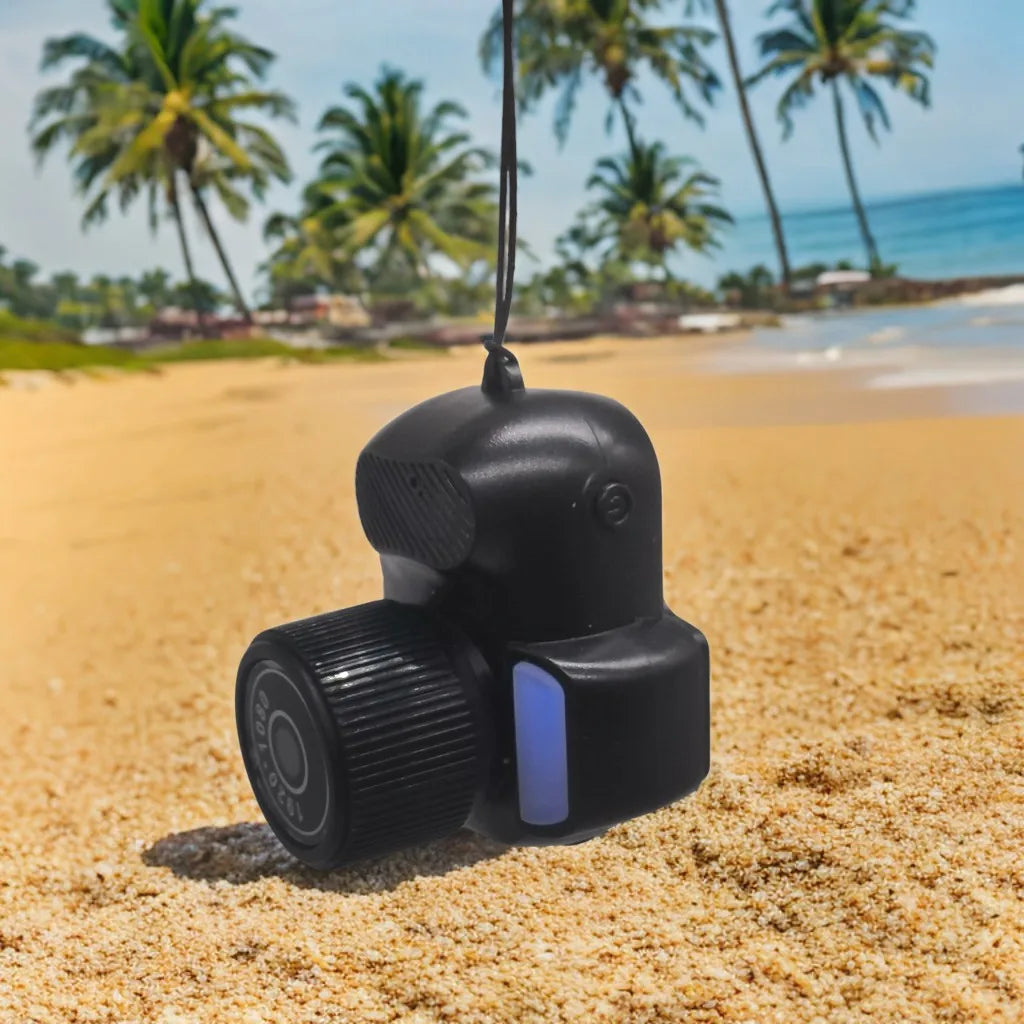 Mini Keychain Camera with Screen 1080P HD Pocket Video Recorder