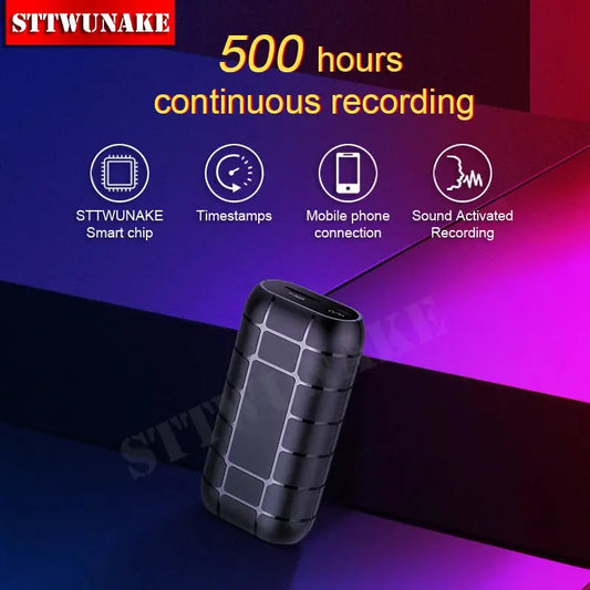 Mini voice activated recorder 500hours digital recording device professional sound dictaphone Listening audio micro record small Spy-shop.com