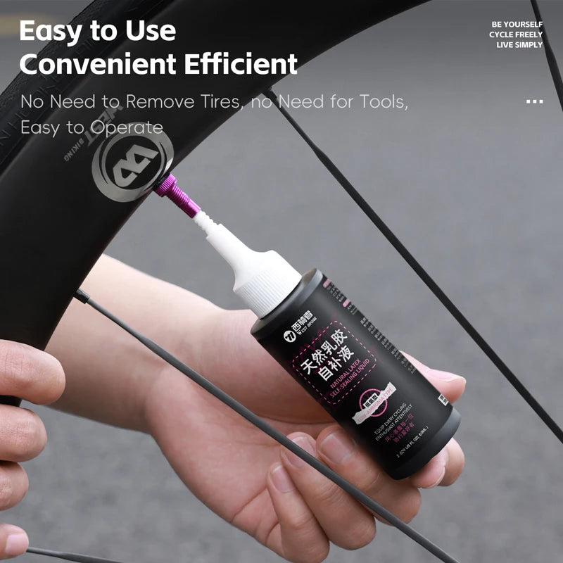 WEST BIKING Latex Tubeless Dækforsegler