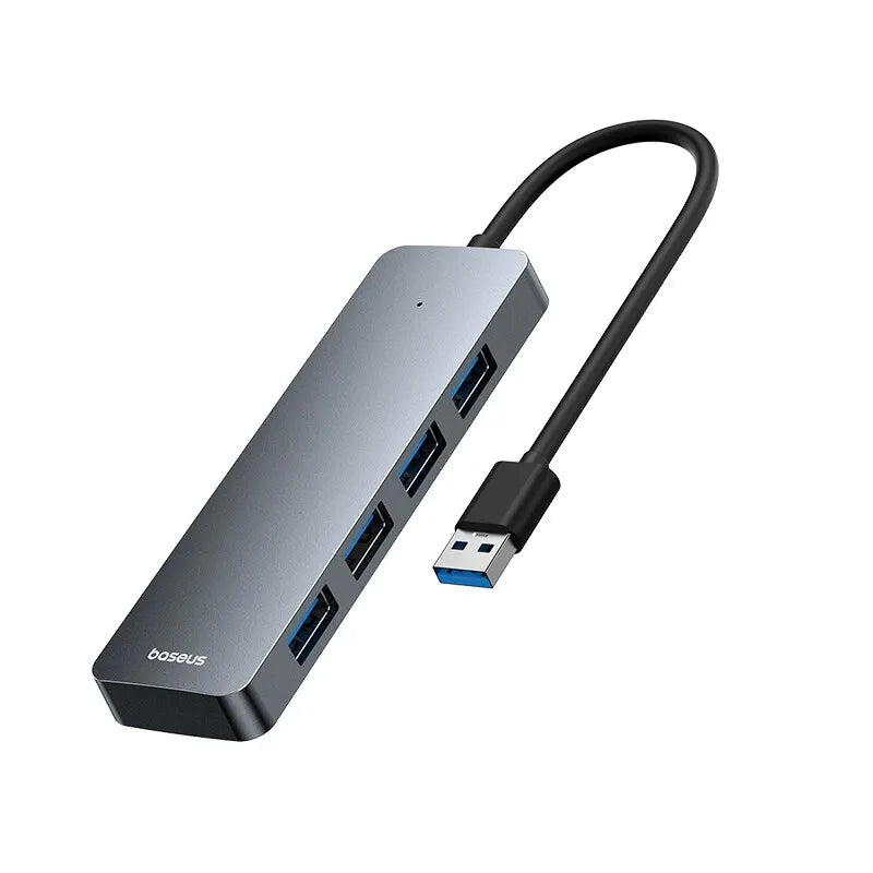 Four-Port USB 3.0 Hub with USB-A Connection