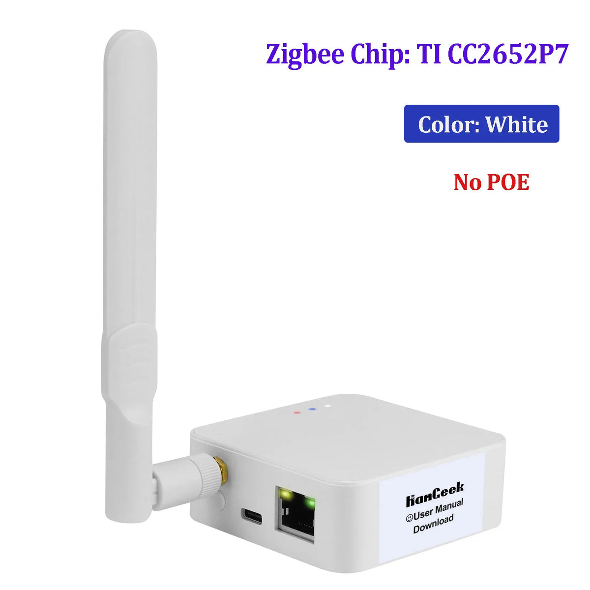 HMG-01 Plus Zigbee Coordinator - PoE Options