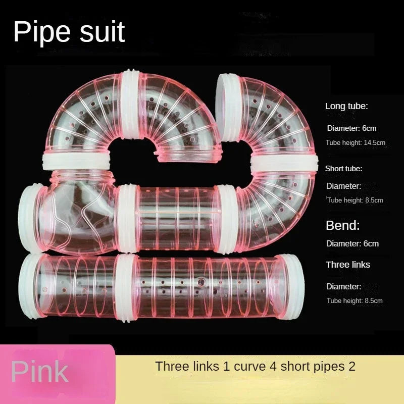  Ensemble de tunnel modulable pour hamster
