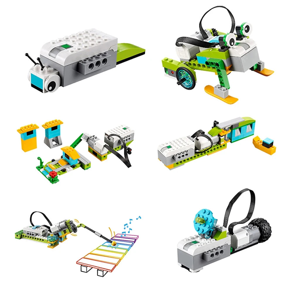 Pezzi per costruzioni robotiche e kit Hub per WeDo 2.0