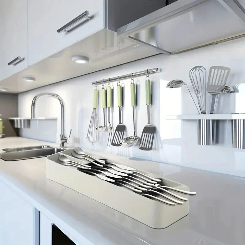 Angled Cutlery Drawer Organiser