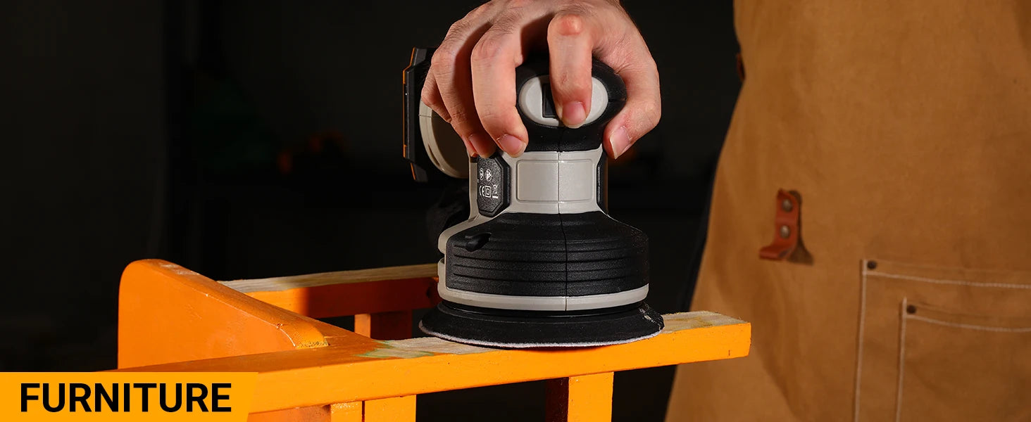 20V Cordless Orbital Sander 125 mm