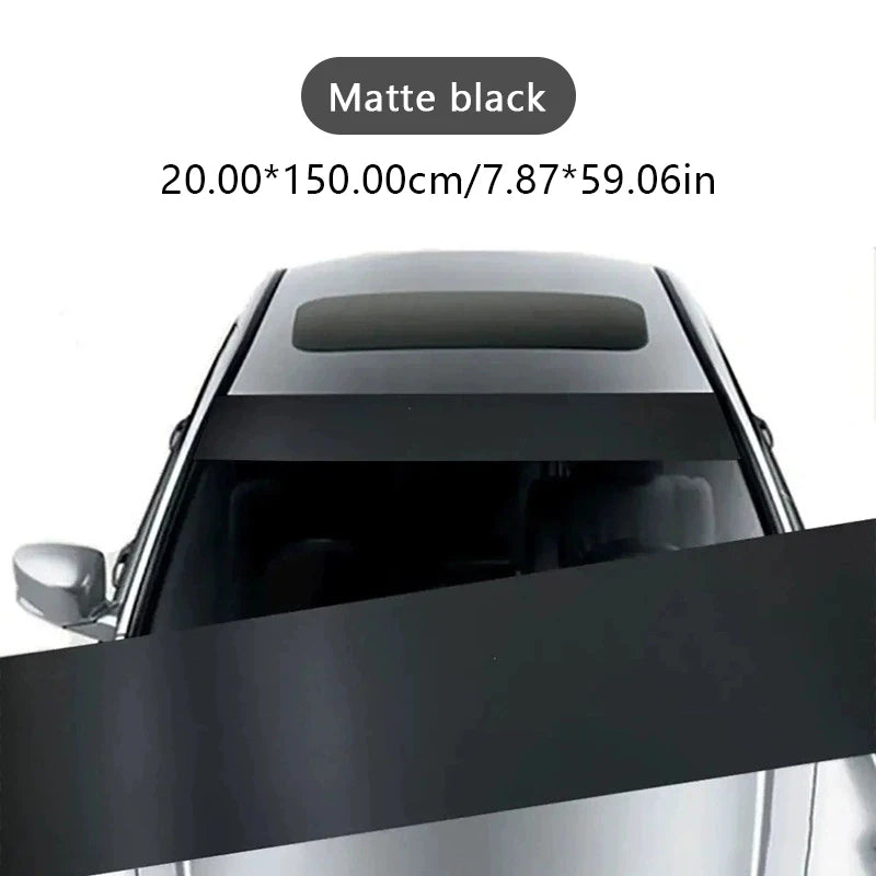 SEAMETAL Windshield Sun Protection Sticker Car Window Sun Visor Windscreen Sun Shade Cover Universal Heat Insulation Vinyl Film