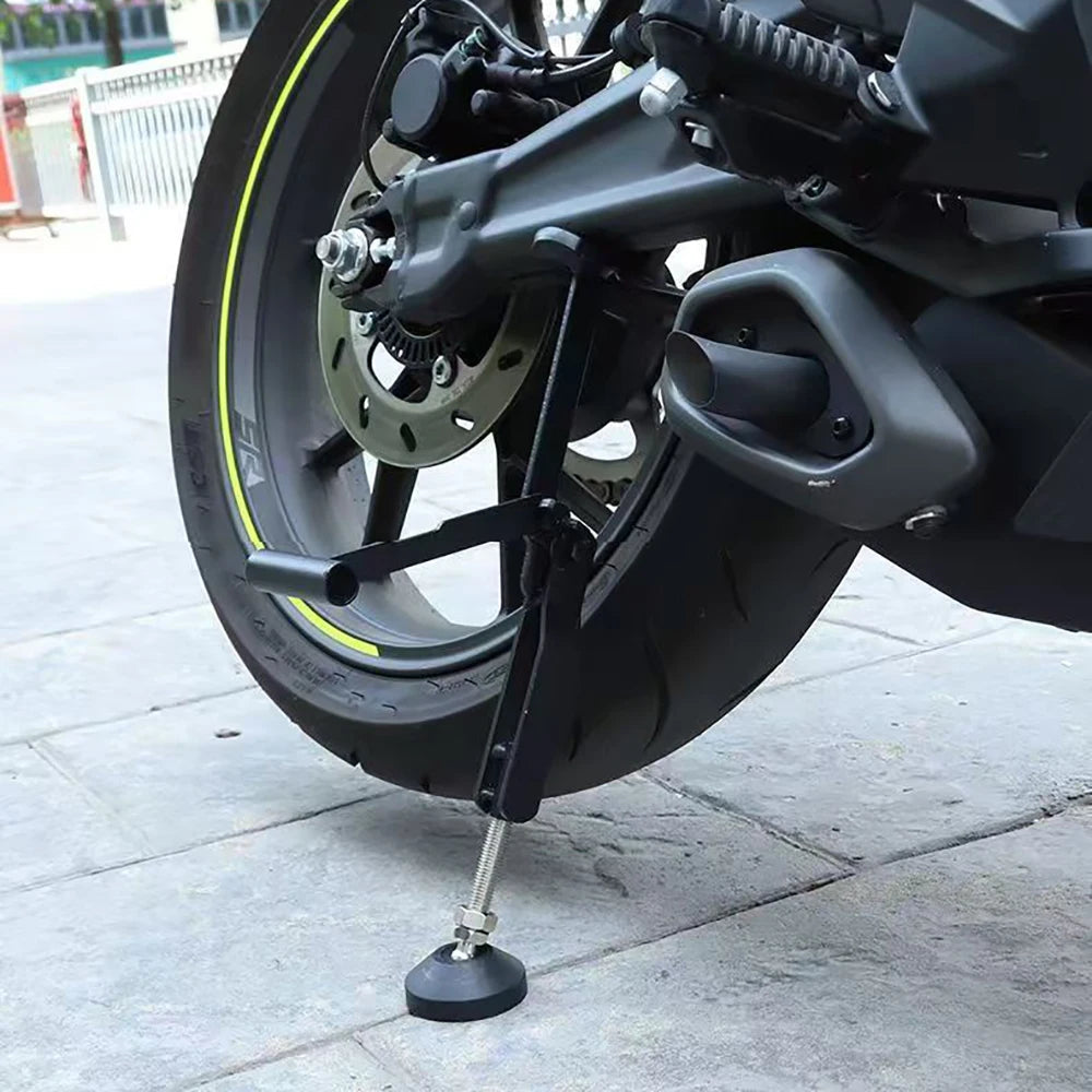 Motorcycle Labor Saving Wheel Stand Kickstand Universal Wheel Lifter Side Support Stand Swingarm Lift Frame For Most Motorcycles 