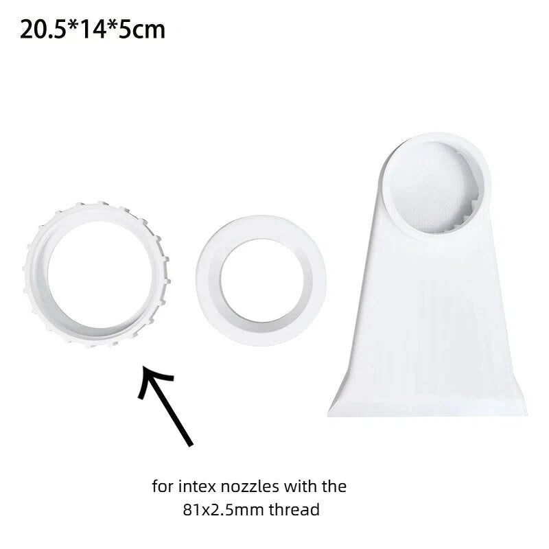 Fuente para piscina con montaje directo para piscinas de marco Bestway Intex, piscina al aire libre para jardín