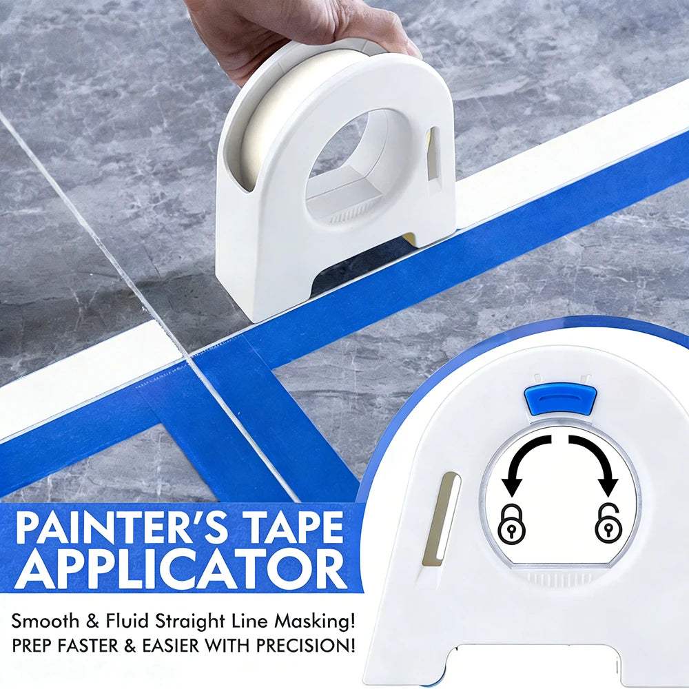 Painter's Tape Applicator - Tool and Tape Options