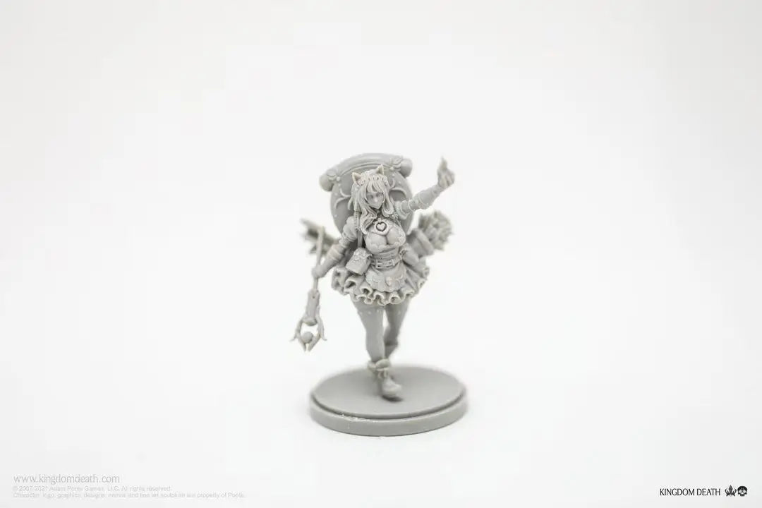 Súprava modelov fantasy figúrok zo živice, dve figúrky, nezostavené